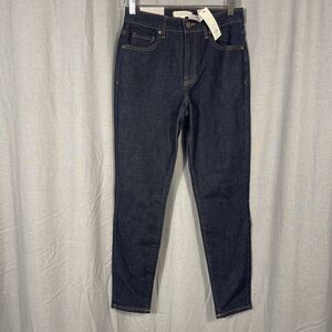 HARPER HERITAGE High Rise Skinny Jeans Womens‎ 26 x 27" Dark Blue NWT